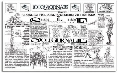 Cartolina Giornale n°33, In medio oriente è rivoluzione